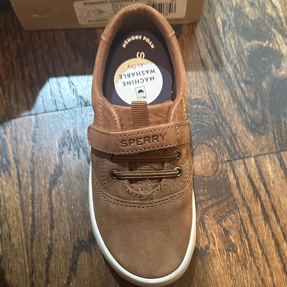 Sperry kids 12m spinnaker washable jr tan - Picture 4 of 5